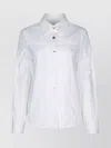 Jacob Cohen Collared Long Sleeves Patch Detail Jacket In White