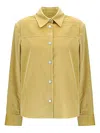 Jacob Cohen Corduroy Button-fastening Shirt In Yellow