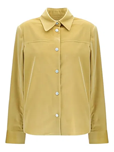 JACOB COHEN CORDUROY BUTTON-FASTENING SHIRT