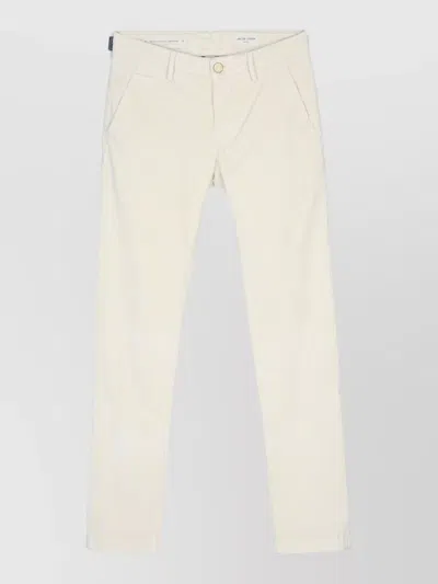 Jacob Cohen Corduroy Chinos In Neutral