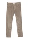Jacob Cohen Corduroy Five-pocket Trousers In Brown