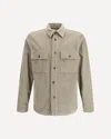 Jacob Cohen Corduroy Button-down Jacket In Green