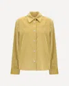 Jacob Cohen Corduroy Button-fastening Shirt In Yellow