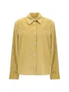 Jacob Cohen Corduroy Button-fastening Shirt In Yellow