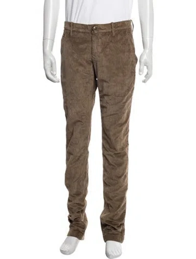 Pre-owned Jacob Cohen Corduroy Pants In Brown