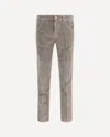 Jacob Cohen Five-pocket Corduroy Trousers In Gray
