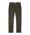 Jacob Cohen Tailored Denim Trousers Five Pockets In Green