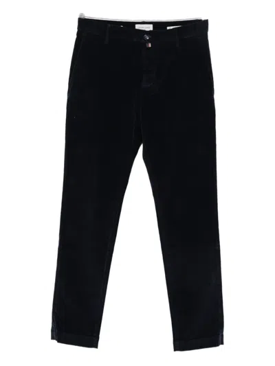 Jacob Cohen Corduroy Trousers In Black