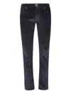 Jacob Cohen Corduroy Trousers In Blue