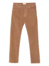Jacob Cohen Corduroy Trousers In Brown