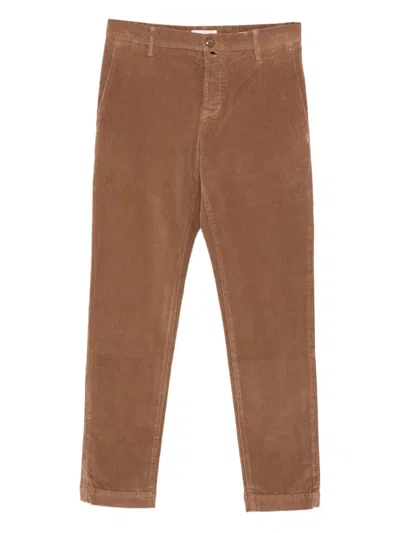 Jacob Cohen Corduroy Trousers In Brown