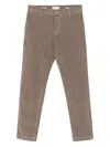 Jacob Cohen Corduroy Trousers In Brown