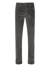 Jacob Cohen Corduroy Trousers In Gray