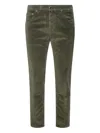 Jacob Cohen Corduroy Trousers In Green