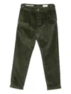 Jacob Cohen Tailored Denim Trousers Five Pockets In Green