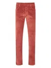 Jacob Cohen Corduroy Trousers In Red