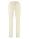 Jacob Cohen Corduroy Trousers In White