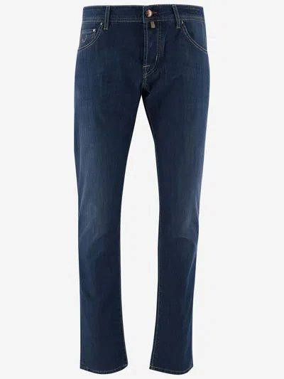 Jacob Cohen Cotton Blend Denim Jeans Jeans In Denim Medio