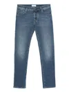 Jacob Cohen Denim Tapered Jeans In Blue
