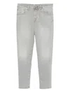 Jacob Cohen Cotton Blend Jeans In Gray