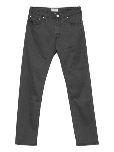 Jacob Cohen Cotton-blend Jeans In Gray