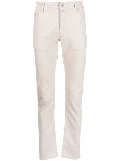 JACOB COHEN JACOB COHEN COTTON BLEND STRAIGHT JEANS
