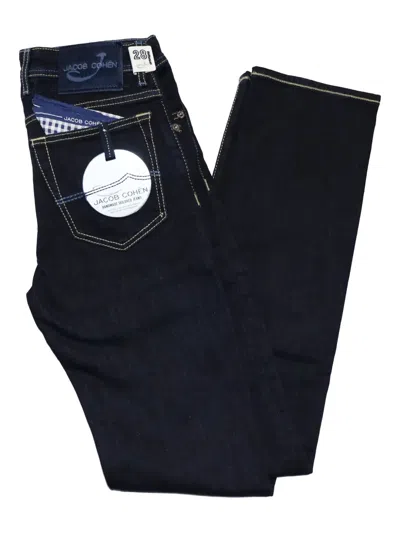 Jacob Cohen Cotton Brand-patch Jeans In Black