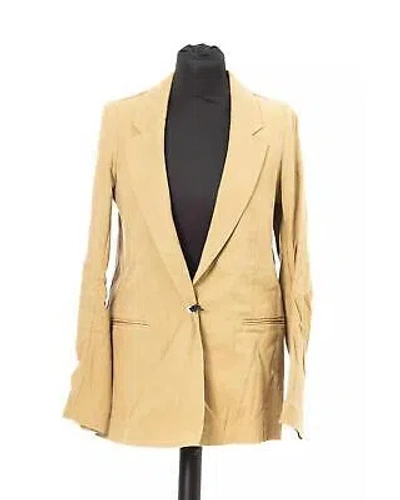 Pre-owned Jacob Cohen Linen Blazer - Suits & Blazers - Beige -size 38
