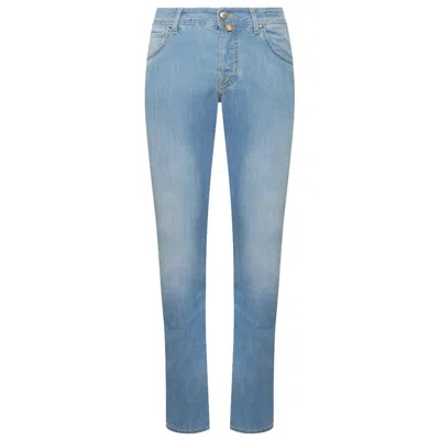 Jacob Cohen Cotton Jeans & Men's Pant In Blue