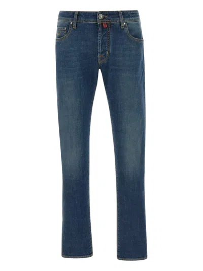 Jacob Cohen Cotton Jeans In Blue