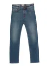 Jacob Cohen Cotton Jeans In Blue