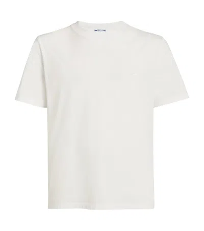 Jacob Cohen Cotton Logo T-shirt In White