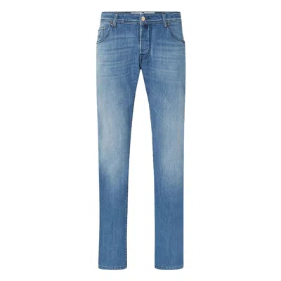 Jacob Cohen Cotton Men Men's Jeans In Blue