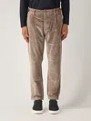 Jacob Cohen Cotton Mix Trousers In Fango