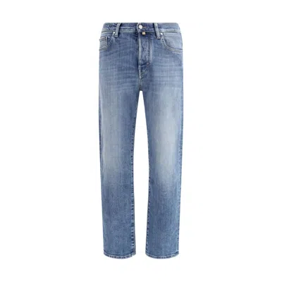 JACOB COHEN COTTON RELAXED FIT MEN'S JEANS