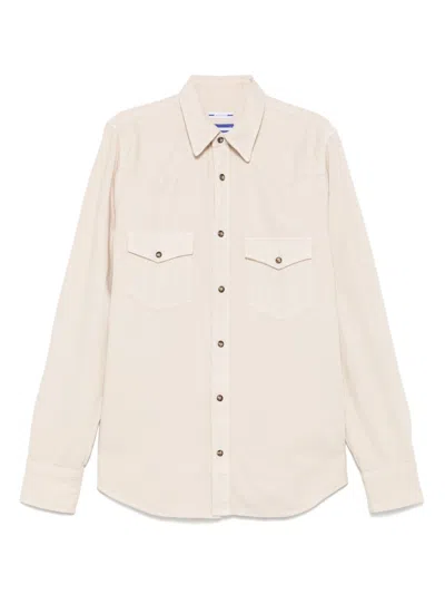 Jacob Cohen Cotton Shirt In Neutral