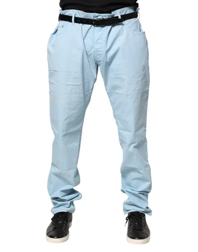 Pre-owned Jacob Cohen Cotton Straight Fit Men Men's Jeans () In Blue