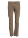 Jacob Cohen Cotton Trousers In Brown