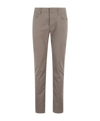 JACOB COHEN COTTON TROUSERS
