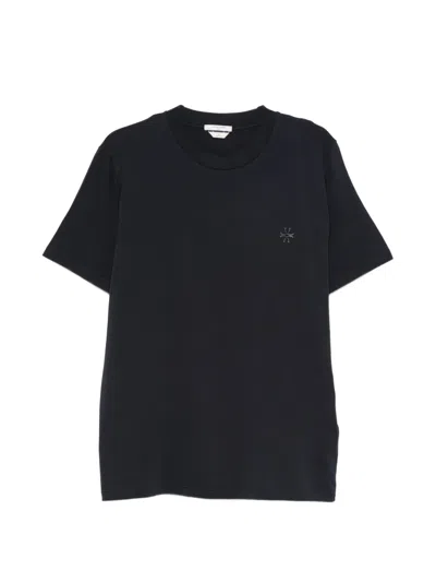 Jacob Cohen Crew-neck Logo-detail T-shirt In Black