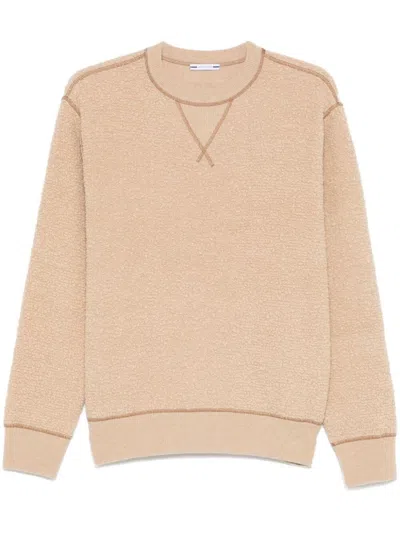 Jacob Cohen Crew-neck Sweater In Beige