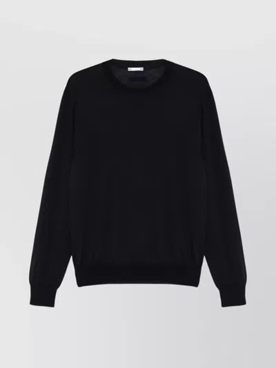 JACOB COHEN CREWNECK WOOL AND SILK SWEATER