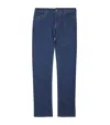 Jacob Cohen Crocodile-patch Nick Slim Jeans In Navy