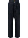 Jacob Cohen Men's Crop Slim Single Pence Henry Pant In Black  