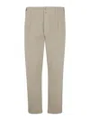 Jacob Cohen Crop Slim Single Pence Henry Pant In Blanco
