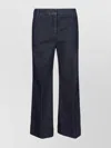 JACOB COHEN CROPPED FLARE BOOT TROUSERS