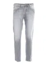 Jacob Cohen Cropped Slim Fit 5 Pocket Pants In Black