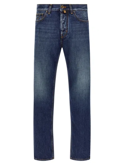 JACOB COHEN CROPPED TAPERED JEANS