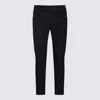 Jacob Cohen Straight Leg Trousers With Belt Loops And Pockets In Blue