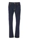 Jacob Cohen Dark Blue Slim Fit Jeans In Blue